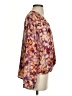 CAbi 100% Polyester Purple 3/4 Sleeve Blouse Size S - photo 4
