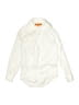 Tallia Solid Ivory White Long Sleeve Button-Down Shirt Size 10 - photo 1