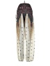 Unbranded 100% Polyamide Print Ivory Casual Pants Size 23 waist (estimated) - photo 1