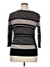 Iz Byer Stripes Black Pullover Sweater Size XL - photo 2