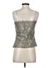 Carlisle Silver Sleeveless Top Size 4 - photo 2