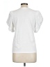 A.L.C. 100% Cotton White Short Sleeve Top Size L - photo 2