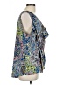 Sunny Leigh Blue Sleeveless Blouse Size L (petite) - photo 4