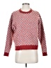 Madewell Checkered-gingham Red Pullover Sweater Size S - photo 1
