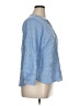 Talbots 100% Cotton Blue 3/4 Sleeve Blouse Size XL - photo 4