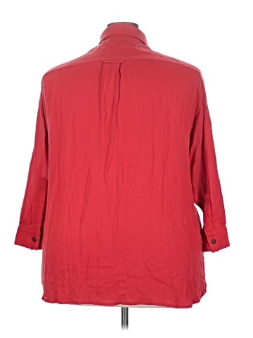 American Vintage 3/4 Sleeve Button-Down Shirt (view 2)