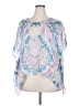 Unbranded Blue 3/4 Sleeve Blouse Size 5X (estimated) - photo 1