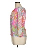 Lilly Pulitzer 100% Silk Tropical Pink 3/4 Sleeve Silk Top Size XL - photo 5