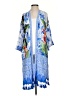 Chico's 100% Rayon Blue Kimono Size XXS - photo 1