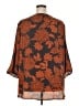 Maurices 100% Polyester Orange 3/4 Sleeve Blouse Size 24 (3) - photo 2