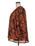 Maurices 100% Polyester Orange 3/4 Sleeve Blouse Size 24 (3) - photo 5