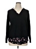 Sioni Black Pullover Sweater Size 1X - photo 1