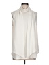 Vince Camuto 100% Polyester Ivory Sleeveless Blouse Size L - photo 1