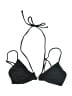 Lovers + Friends Chevron-herringbone Black Swimsuit Top Size S - photo 1