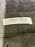 Miu Miu Chevron-herringbone Green Casual Pants Size EU (IT) 40 / US 4 - photo 16