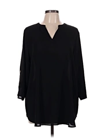 Maurices 3/4 Sleeve Blouse (view 1)
