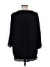 Maurices 100% Polyester Black 3/4 Sleeve Blouse Size L - photo 2