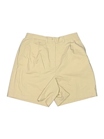 Karen Scott Khaki Shorts (view 1)