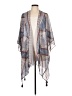 Cato 100% Polyester Blue Poncho Size L - photo 1