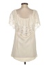 Stone Cold Fox 100% Silk Ivory Cocktail Dress Size Sm (1) - photo 2