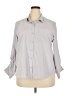 Eddie Bauer Gray 3/4 Sleeve Blouse Size 2X - photo 1