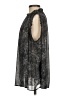 Gap 100% Polyester Black Sleeveless Blouse Size S - photo 5