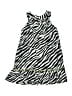 Basic Editions 100% Cotton Animal Print Green Dress Size M (kids) - photo 2