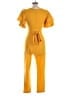 TOV Solid Yellow Jumpsuit Size EU 42 / US 12 - photo 2