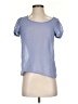 Pins and Needles 100% Polyester Blue Short Sleeve Blouse Size XS - photo 1