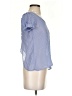 Pins and Needles 100% Polyester Blue Short Sleeve Blouse Size XS - photo 4