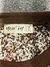 New In 100% Polyester Tie-dye Brown Pullover Sweater Size M - photo 7