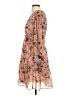o.p.t 100% Polyester Paisley Tan Casual Dress Size S - photo 5