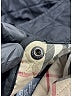 Burberry 100% Polyester Argyle Black Quilted barn Jacket Size L - photo 9