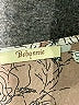Bebonnie 100% Polyester Floral Brown Short Sleeve Blouse Size L - photo 7