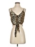 Vintage Havana 100% Polyester Brown Bodysuit Size S - photo 1