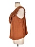 Evereve 100% Polyester Brown Sleeveless Blouse Size L - photo 5