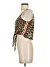 Vintage Havana 100% Polyester Brown Bodysuit Size S - photo 5