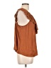 Evereve 100% Polyester Brown Sleeveless Blouse Size L - photo 4