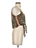 Vintage Havana 100% Polyester Brown Bodysuit Size S - photo 4