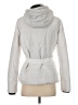 Express 100% Polyester Solid Silver Snow Jacket Size S - photo 2