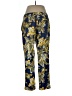 Gap 100% Polyester Paisley Floral Graphic Blue Casual Pants Size 10 - photo 2