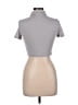 Unbranded Gray Short Sleeve Turtleneck Size L - photo 2