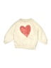 Old Navy Hearts Ivory Sweatshirt Size 4T - photo 1