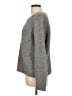 Express Solid Gray Pullover Sweater Size L - photo 5