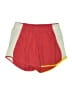 Nike 100% Polyester Color Block Red Athletic Shorts Size XS - photo 1