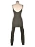 Wild Fable Solid Green Jumpsuit Size L - photo 2