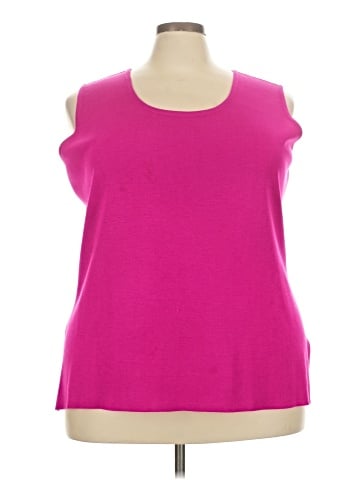 MING WANG Sleeveless T-Shirt (view 1)