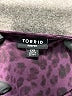 Torrid Purple 3/4 Sleeve Blouse Size Med Plus (00) - photo 7