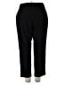 Haggar Solid Black Casual Pants Size 18w short - photo 2