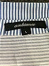 Ambiance 100% Rayon Stripes Blue Long Sleeve Button-Down Shirt Size L - photo 7